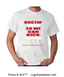 Berks County Baseball T-Shirt Design Zoom